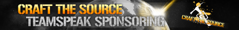 Craft the Source Multigaming Clan & Teamspeak 3 Sponsor 2026