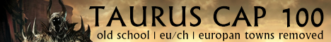 Taurus Online - Cap 100,  Old school, Truly Job Based, 4k slots 2026