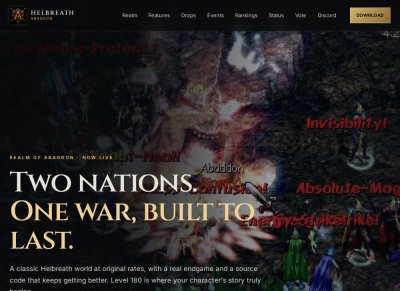 Screenshot of Helbreath Abaddon