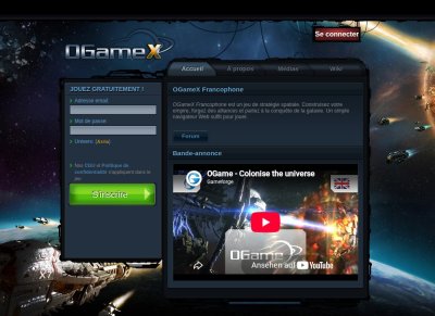 OGameX Francophone