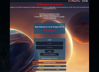 Pr0game - No Pay2Win - No Dark Matter - July 31 26