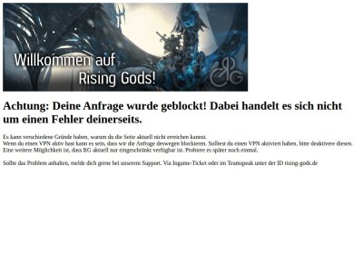 Screenshot of Rising Gods WoW 3.3.5a PvE - Blizzlike Gaming!